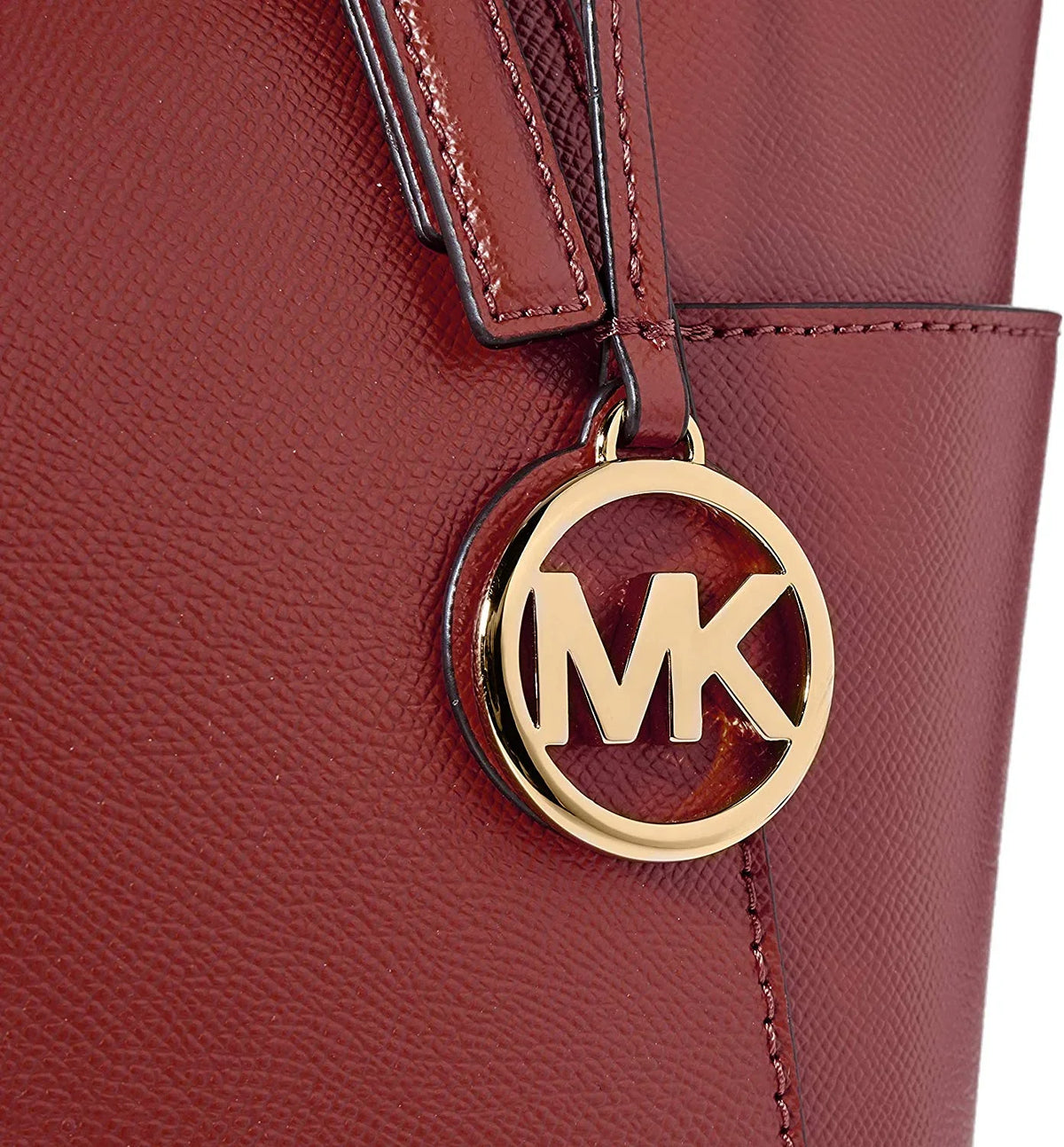 Michael Top-Zip MICHAEL Kors (Brandy) Tote 30F2GTTT8L-626 Set Jet Womens