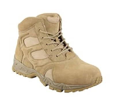 Tan Inch Desert Boots-5368 Rothco Forced 6 Deployment Entry
