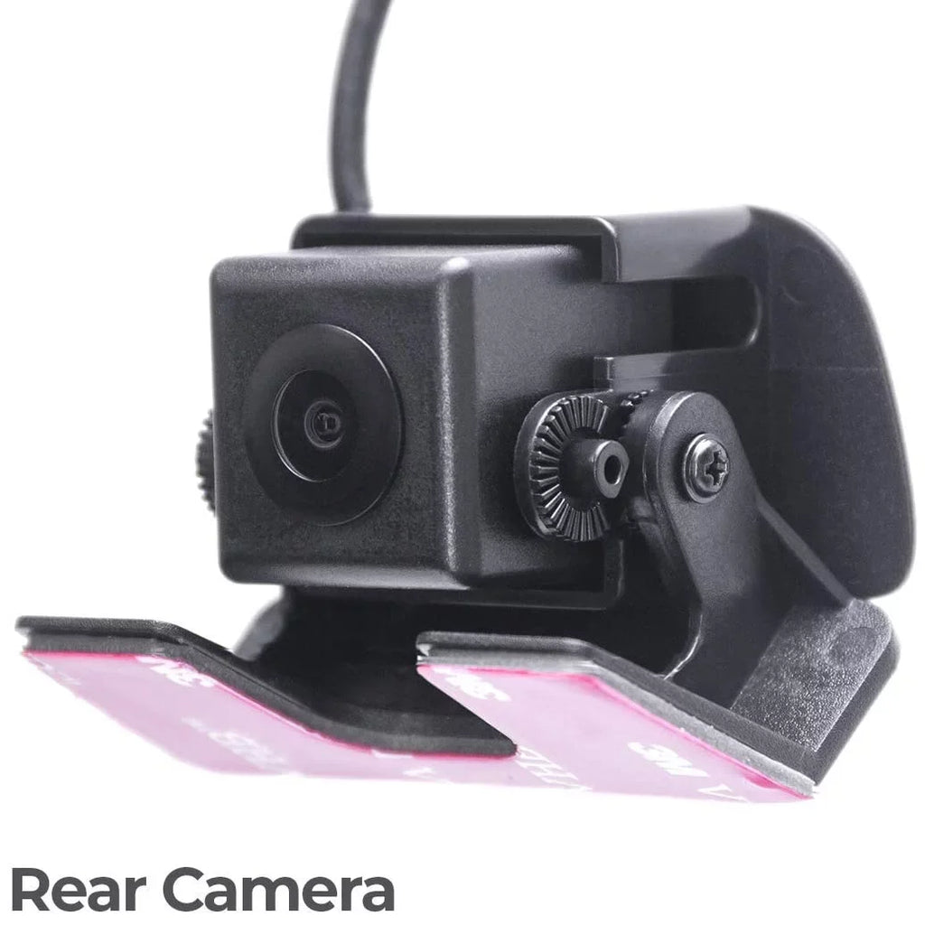 Vehicle Tailgaters - HD Universal LCD 30fps DVR View WiFi 1080p Mirror Dual Backup Recorder Monitoring 4" + AHD with Master Fit for Enhanced Rear Camera Video