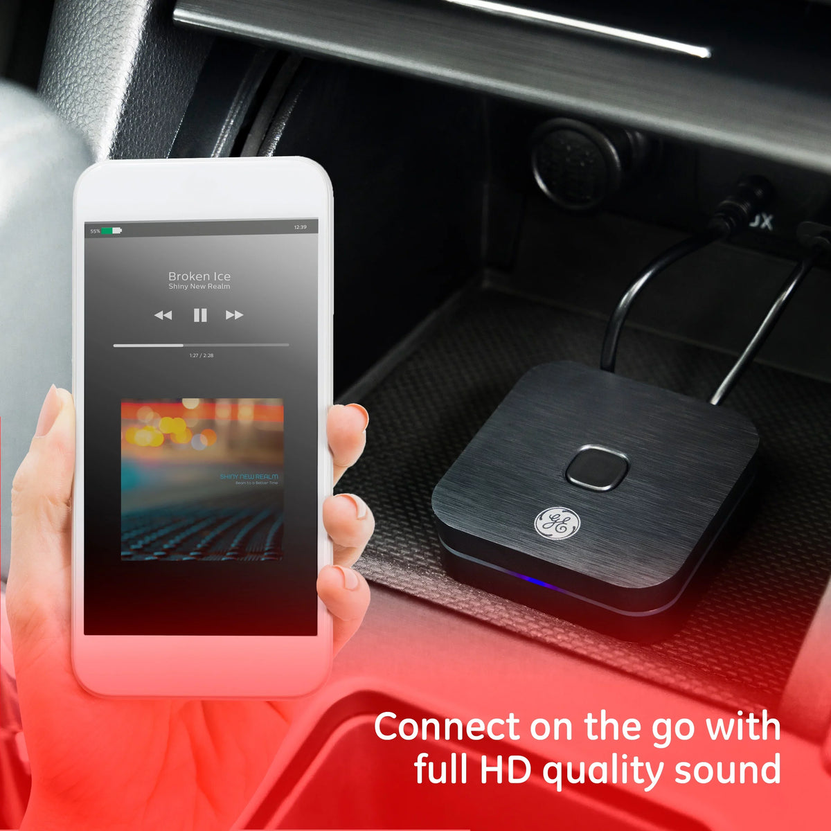 HD Receiver, GE Audio Bluetooth 33625