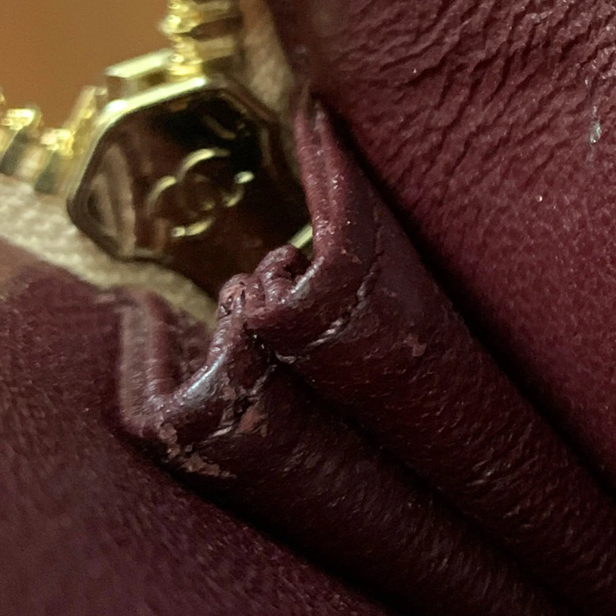 Tote Shopping Affinity Unisex Authenticated Tote Caviar Business Pink Bag (Good) Pre-Owned Leather