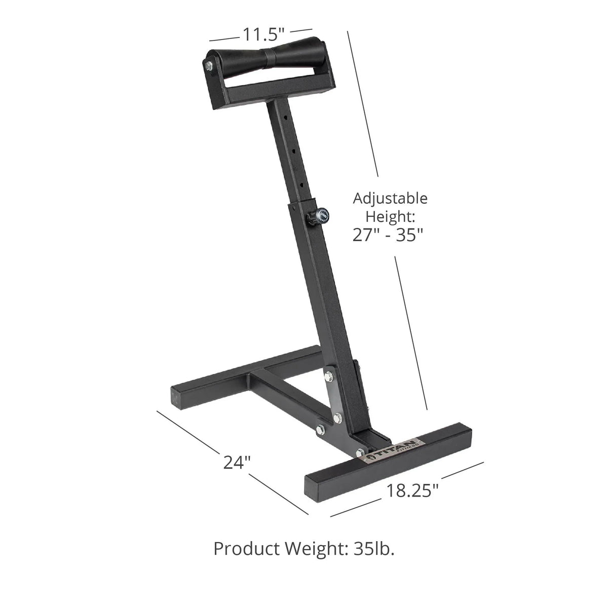 Gym Attachment Stand, Strength Jerk Clean Barbell Fitness Shoulder Deadlift, for Training Capacity Squat, Rest Barbell Landmine Nylon Press LB, Movements Load Landmine N Roller Titan 440 Rackable Home