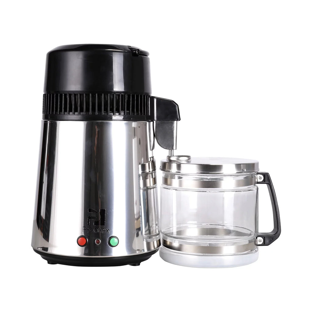 4L Glass Machine Bottle Stainless liquid Purifier Distiller Home Steel