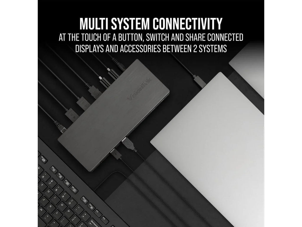 Docking 901520 VisionTek PD VT4950 100W with USB-C Station KVM