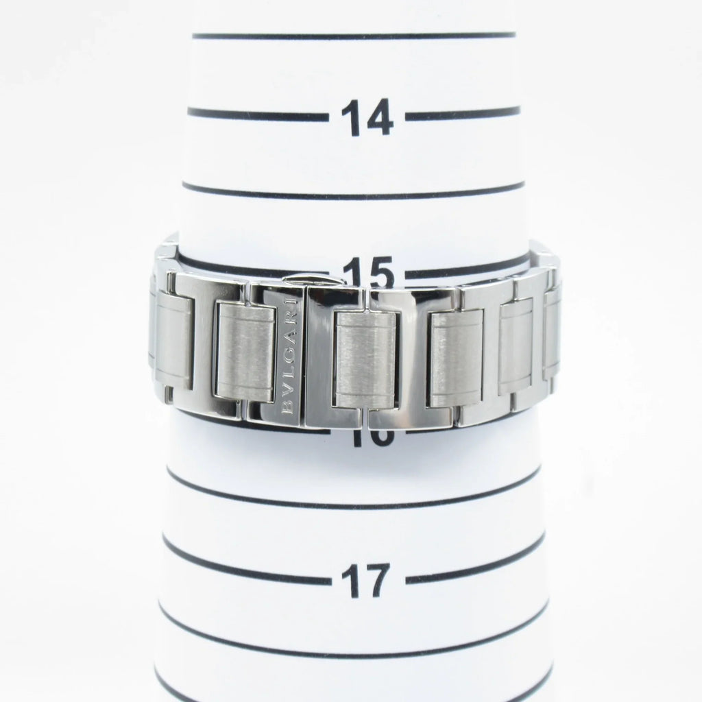 BVLGARI BB41S Wrist Watch Watch Automatic Wrist Bvlgari Stainless Steel (Good) Bvlgari White Mechanical BB41S Pre-Owned Watch