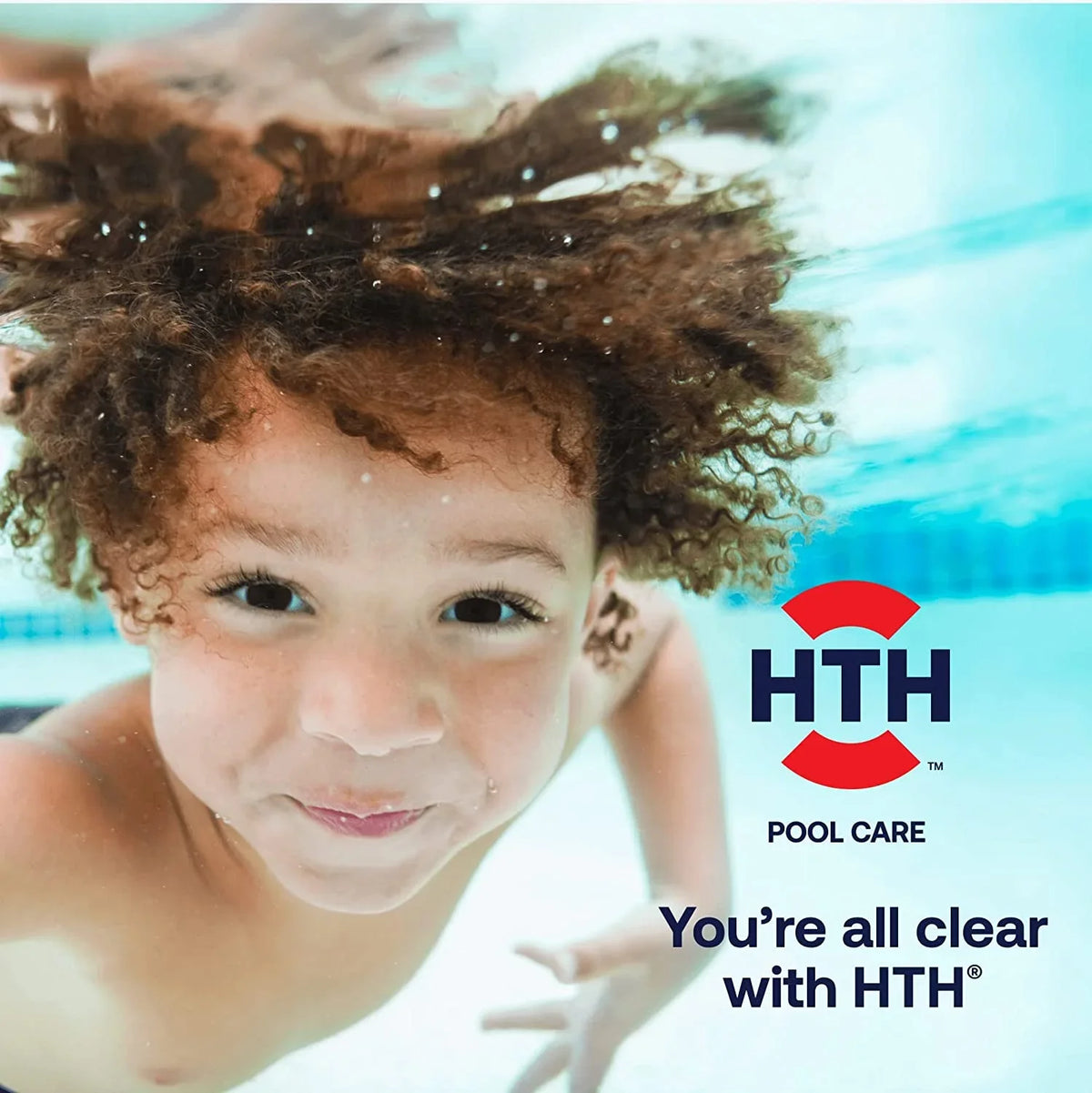 HTH Advanced, Bacteria & Shock Prevents (Pack lb 6) Algae, 1 Cal of Chemical Hypo Care Formula, Pool Pool Swimming