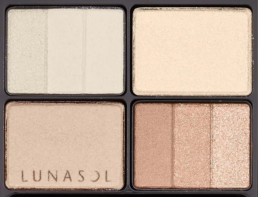 Neutral Three Dimensional Beige 1) Eyeshadow Eyes 01 (x 4g LUNASOL