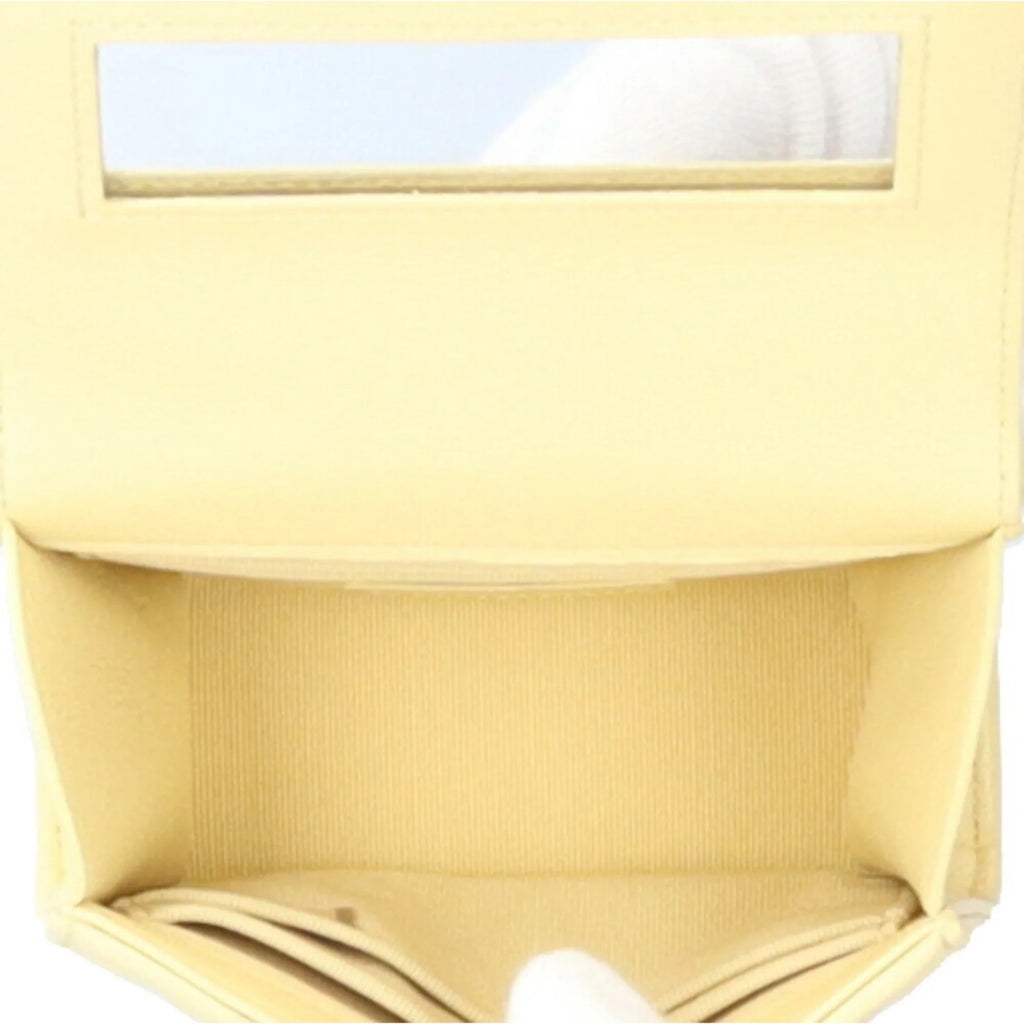 Yellow Shoulder Matelasse AP2682 Women's (Good) Lambskin Bag Pre-Owned