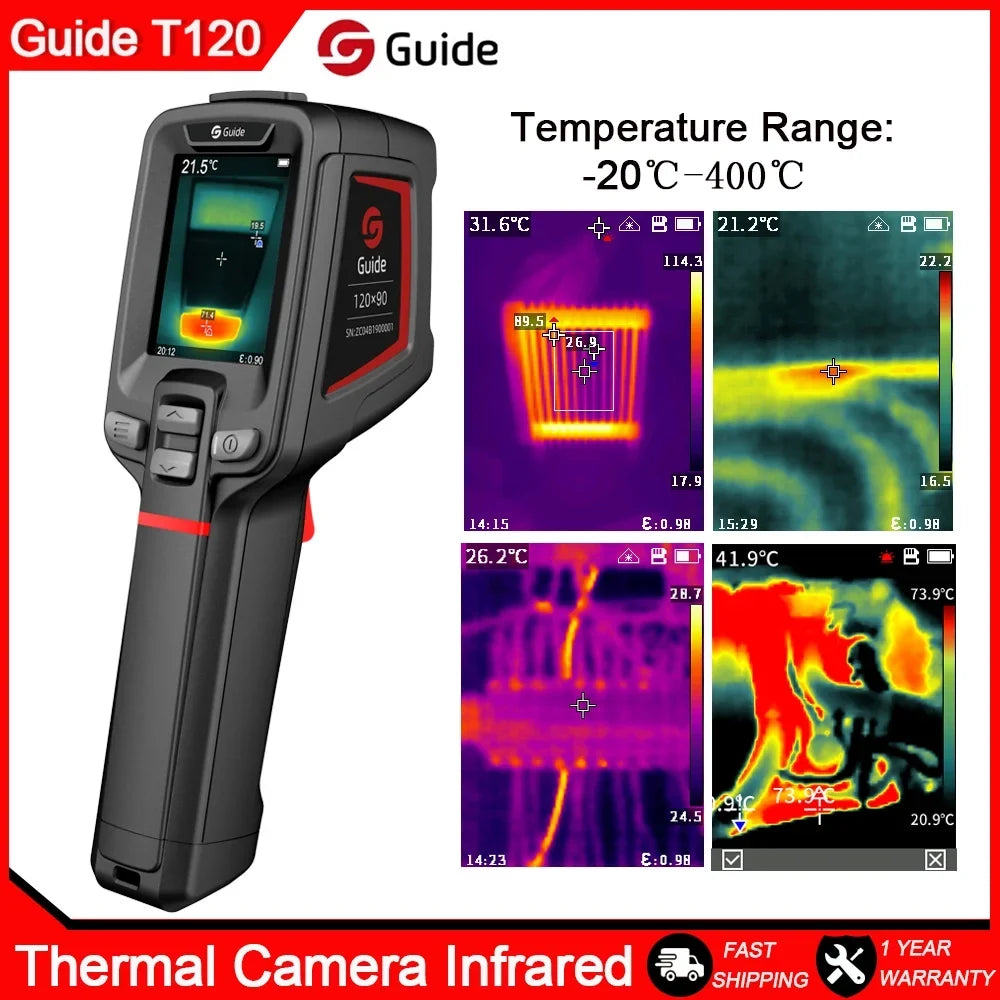 Car T120 Camera Floor Pixels Thermal Heating Electrical Hot 120x90 PCB Handheld Resolution Repair Imager Guide Infrared