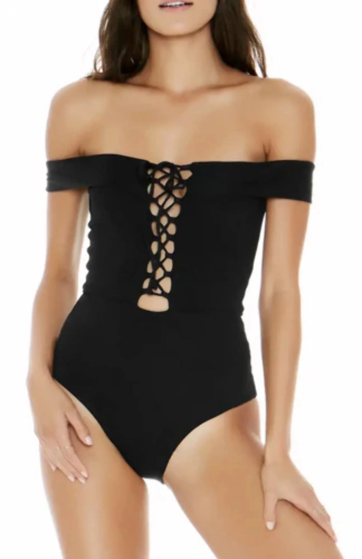 L*Space Anja Swimsuit Ribbed One-Piece