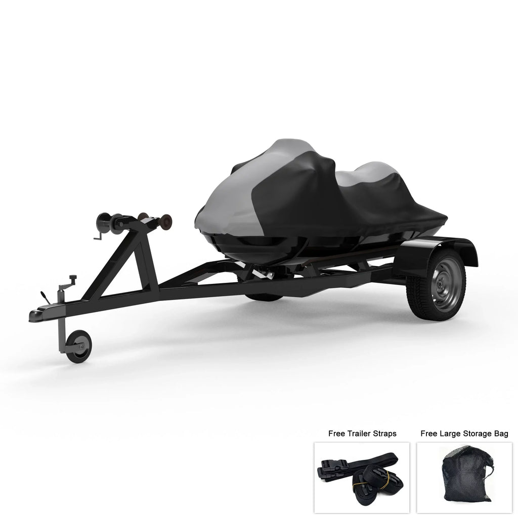 Jet Bag UV Trailer Straps And SE 155 2014-2016 - / All SEA And - Rays, from Black Cover Includes Rain, GRAY GTI - climate Storage Trailerable 130 Ski Protects More! DOO For - Sun, Weatherproof Color