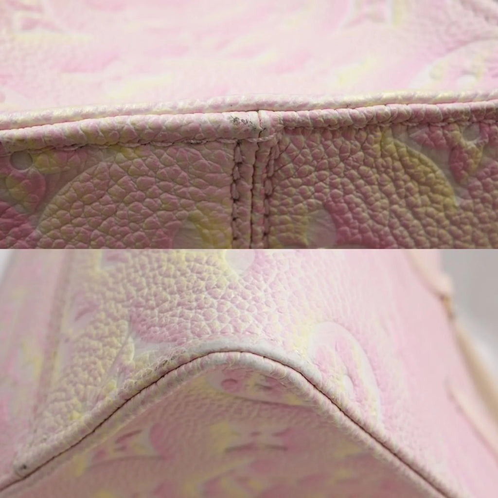 On Handbag Go (Good) Light PM Pre-Owned M46168 Empreinte 450088 the Pink