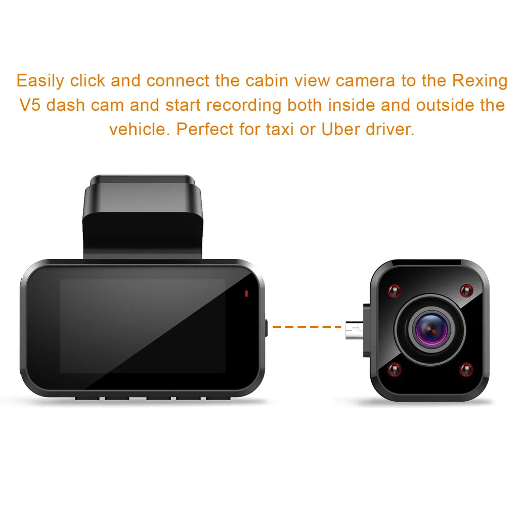 Cabin Rexing V5 Cam Dash