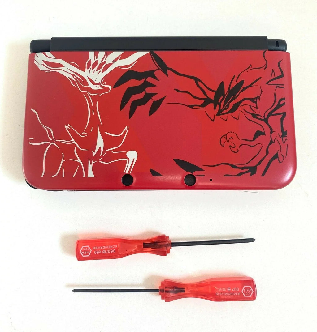 3DS Screen XL Replacement for Red Tools 2015 Nintendo Housing Pokemon Shell