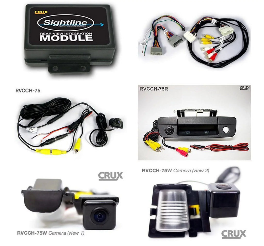 RVCCH-75 Camera Integration Rear-View Kit Crux