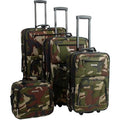 Luggage 4 Pc Camo Set