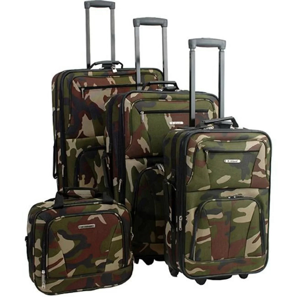 Luggage 4 Pc Camo Set