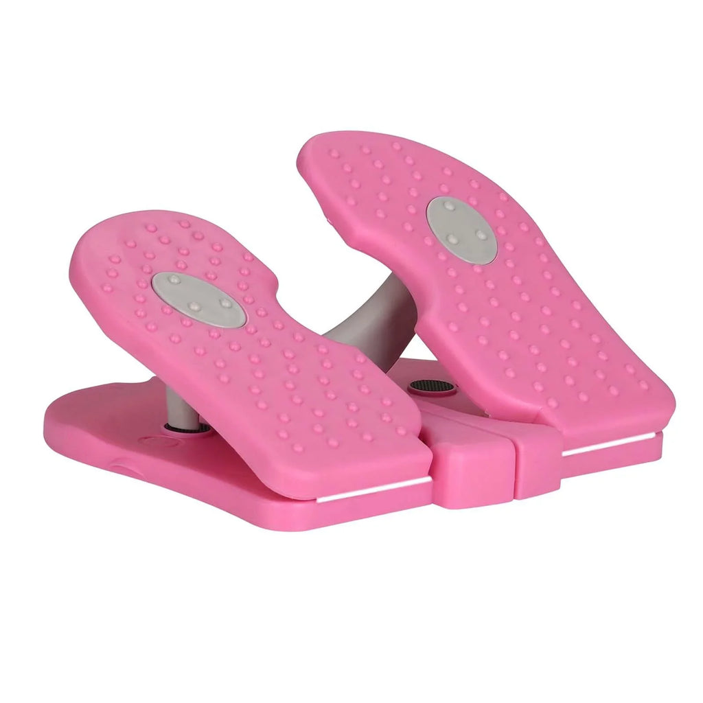 Home Workouts Folding Climber Tabletop Stepper, Machine Bedroom Blue and Stepper, Living Pink Office under Room Foot 2pcs Training Fitness