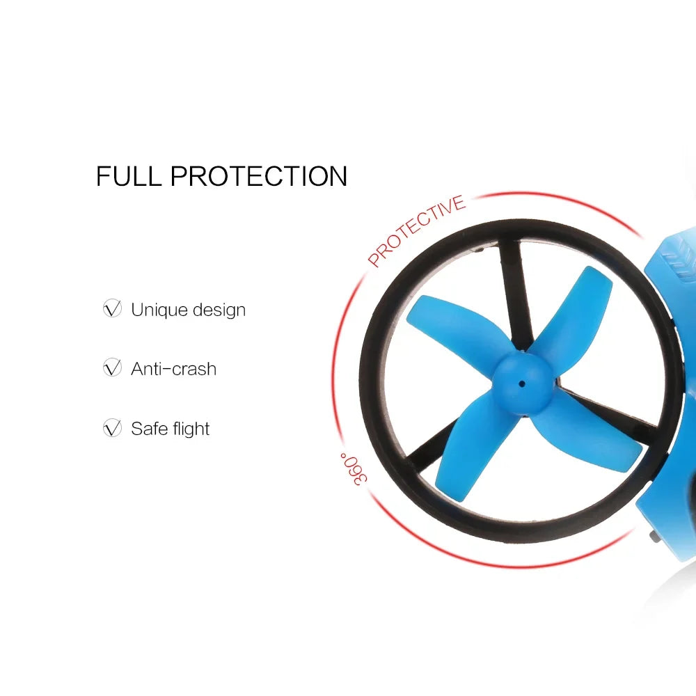 Drone Return Quadcopter 2.4G 6- H36 JJR/C RTF Mode UFO Gyro -Crush 4CH Headless 3D-Flip RC One-Key