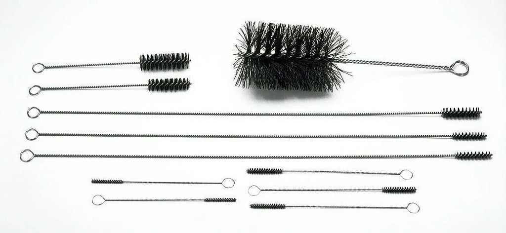 12 Nylon Kit Engine Moroso w/ Black Cleaning Wire All Purpose 61820 Brushes,