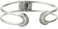 Lucky Crescent Brand Bracelet Cuff Silver-Tone