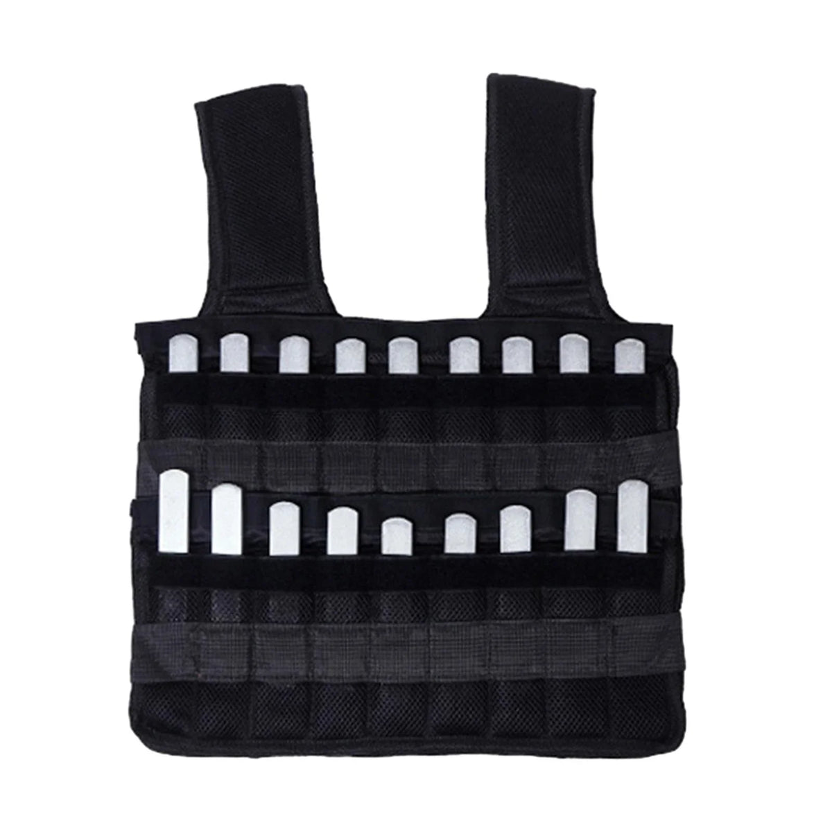 Sand apparel Tnarru Empty 18 Weighted Gym Pockets Design Slim Vest Fitness Loading Vest Strength Exercise Boxing Training Waistcoat