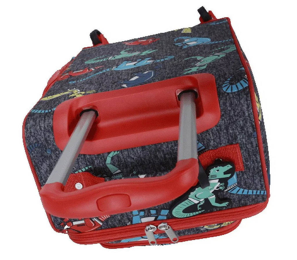 WITH PC LET'S 3 PACKING CRCKT CUBE LUGGAGE AND SOFTSIDE DINO TAG SOAR