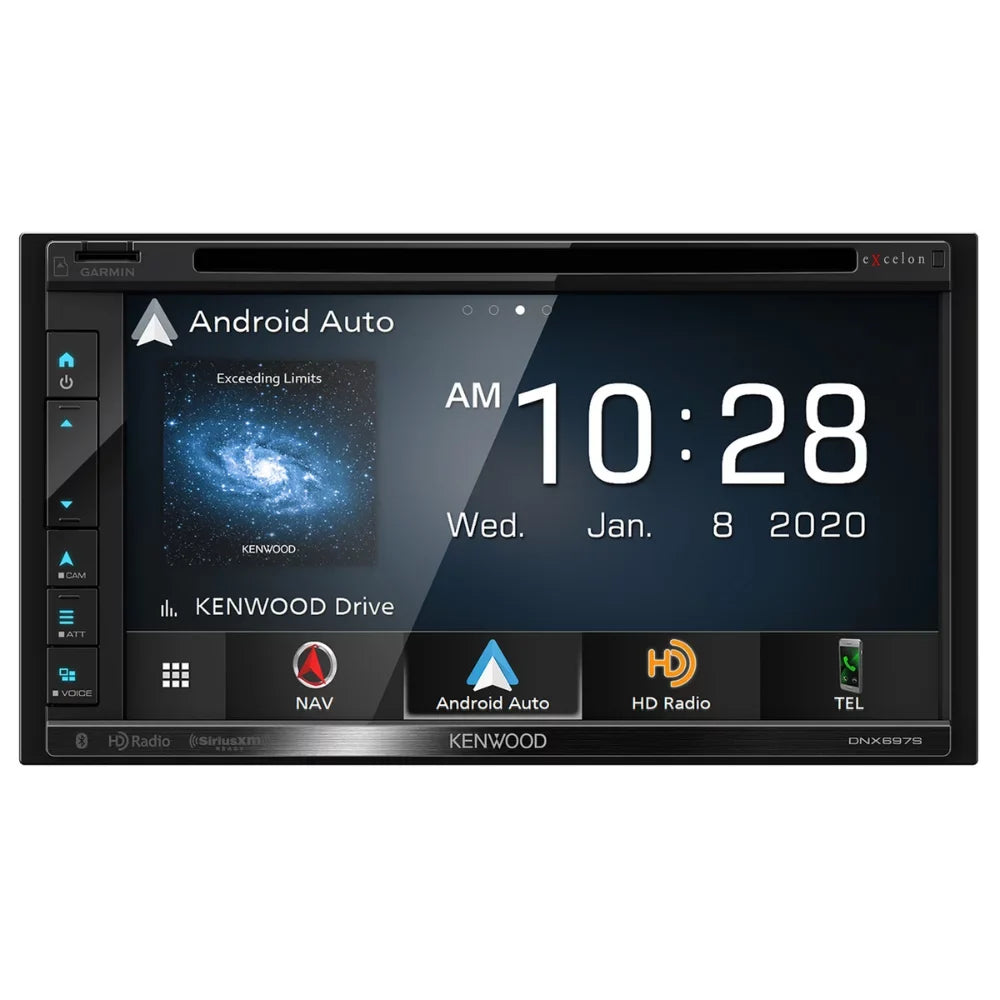 New & Camera DRV-N520 Navigation DVD Full HD Dashboard 6.8" Kenwood DNX697S Receiver