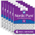 6 16x20x1 MERV Pleated Air Filters (15_1/2x19_1/2) 8 Pack