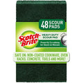 48, Duty Scour Green Heavy Scotch-Brite Pads,