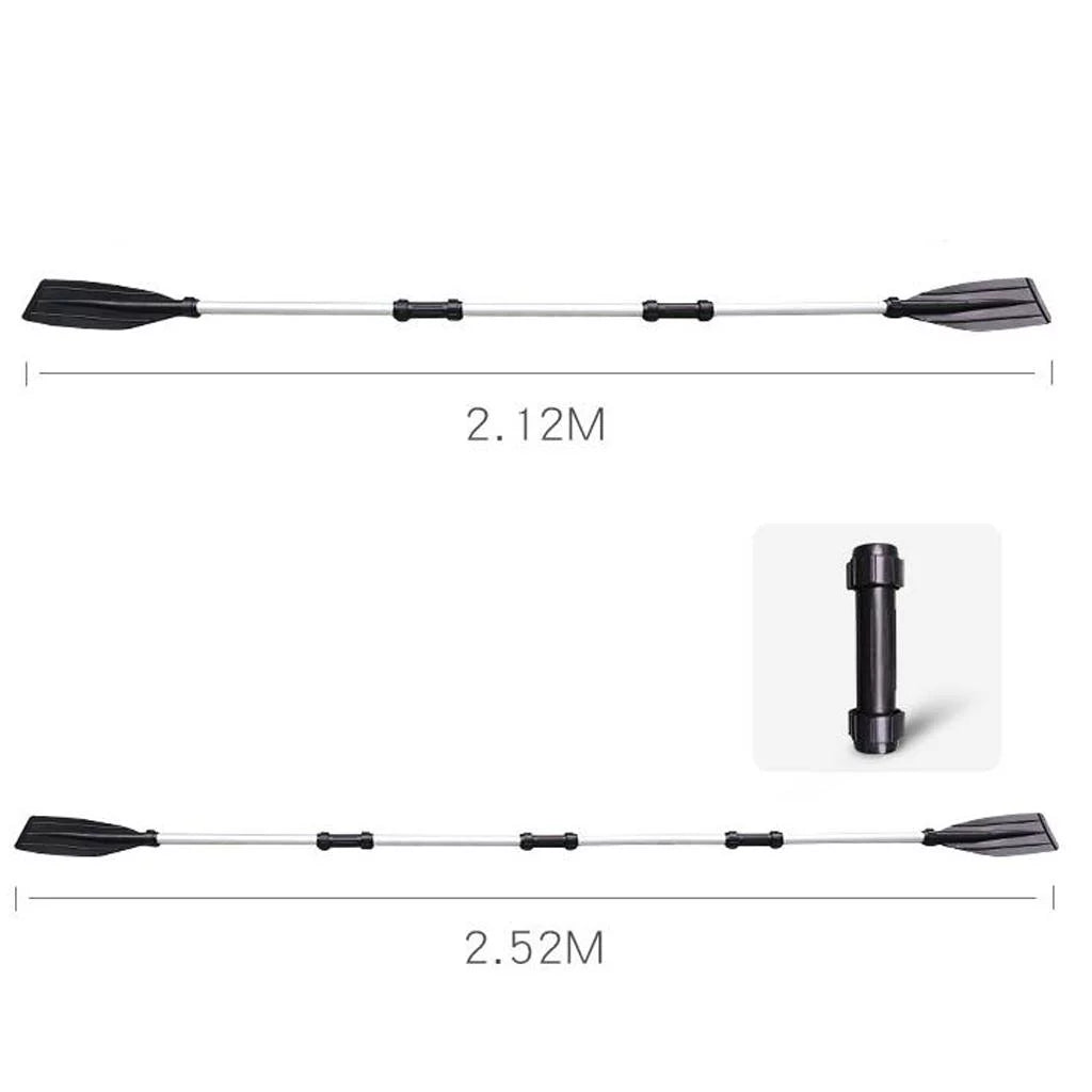 49.6 Oars Kayaks Alloy 1 Inflatable inches Boat Duty - Rubber for Canoe Dinghy Pair Lightweight Aluminum Raft Heavy