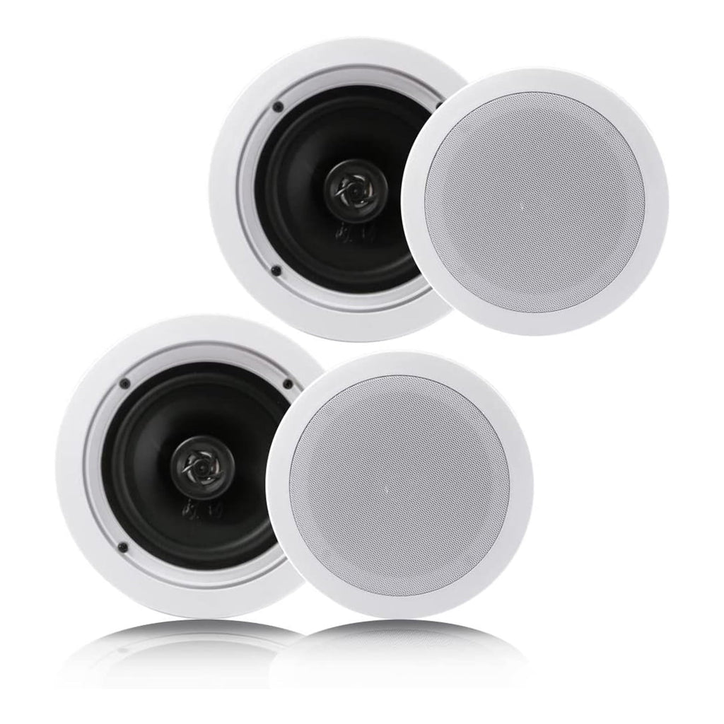 200 Pyle Ceiling 6.5 System Inch Pairs) Speaker Watt (4 2 In Wall PDIC1661RD Way
