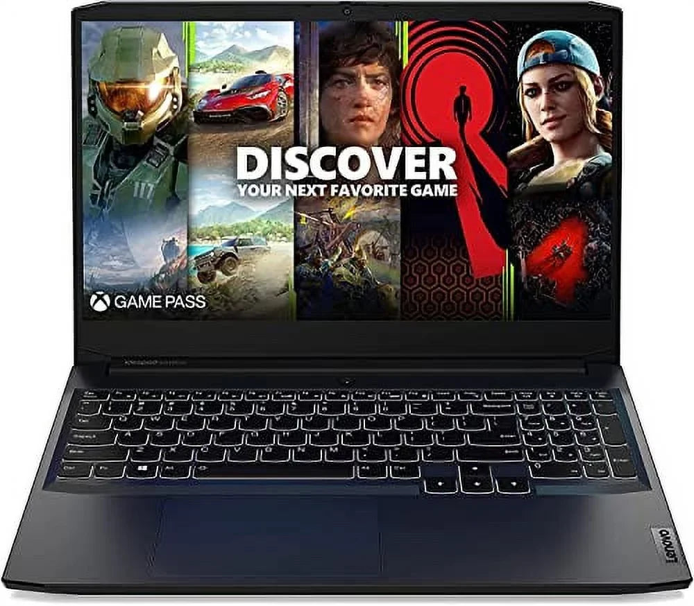 Bluetooth, 5-5600H, GDDR6, RTX 120Hz 3 AMD 1TB WiFi, SSD, Lenovo Keyboard, RAM 15.6" Shadow Webcam, Black Backlit IdeaPad Windows Ti 4GB 11, Gaming Gaming Laptop, 3050 8GB Ryzen FHD