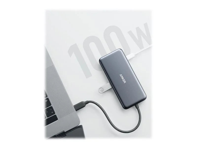 '- Docking - Premium Anker USB-C USB-C HDMI station Hub - 7-in-1