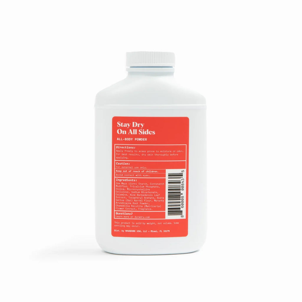 Body All Naturally Any Talc-Free, Duradry Defense Sweat Body 3-Pack Anti-Chaffing, 4oz, Prevents Odor - Powder Odor Powder, Natural Absorbing, Sweat - & and Seabreeze, Eliminates Control,