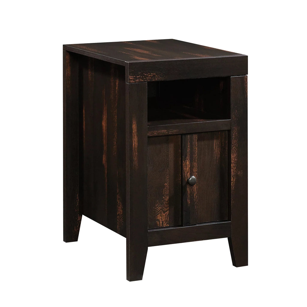 Table, Sauder Dakota Finish Pine Pass Char End