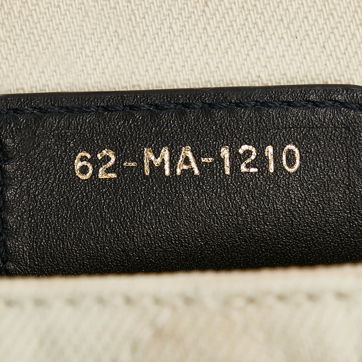 Tie White Authenticated Fabric (Good) Unisex Dior Bag Small Denim Pre-Owned Caro Dye Crossbody