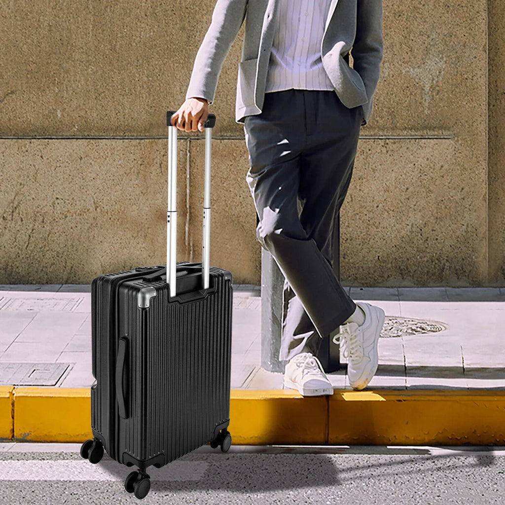 Lightweight Set Lock Suitcase Hardside Hardshell TSA Business Spinner Luggage