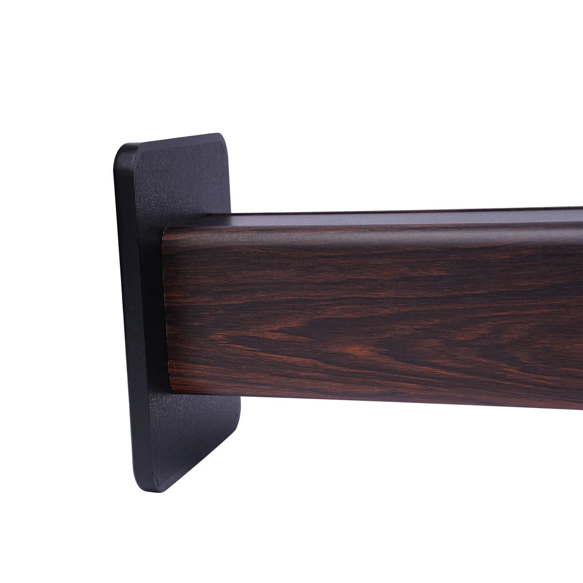 for Surround Shelf Wood 36" & Pair Book Speakers 1 Walnut Stands Sound Speaker Black