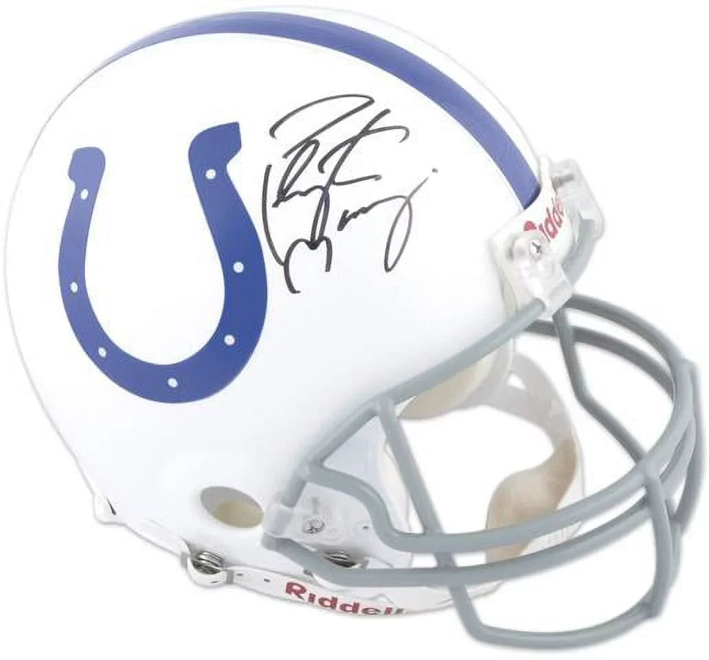 Indianapolis Peyton Authentic Colts Line Helmet Authentic Autographed Fanatics - Certified Pro Manning