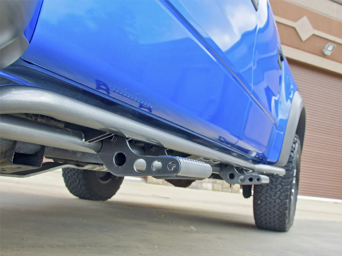 N-Fab RealTruck Cab All | | Tundra Rails 2007-2021 | Beds, by T074Rkrqc with Textured Double Gas Rkr SRW Black Compatible