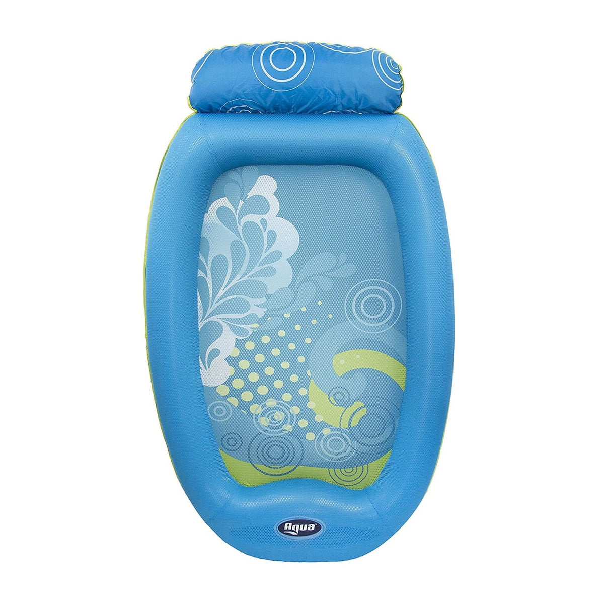 Leisure Aqua Waves Bubble Lounger, Comfort Inflatable Float Pool Lounge liquid