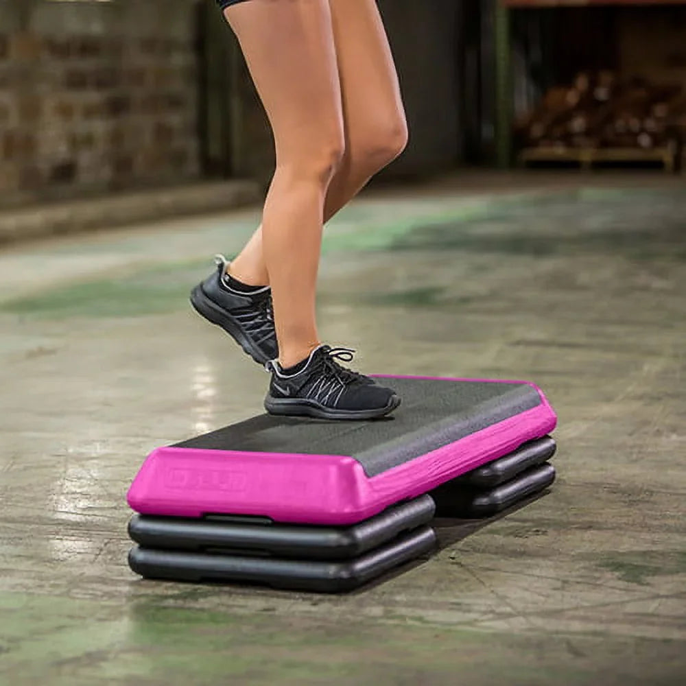 Original Risers Club Pink four The with (4) - Health Step dimension Platform