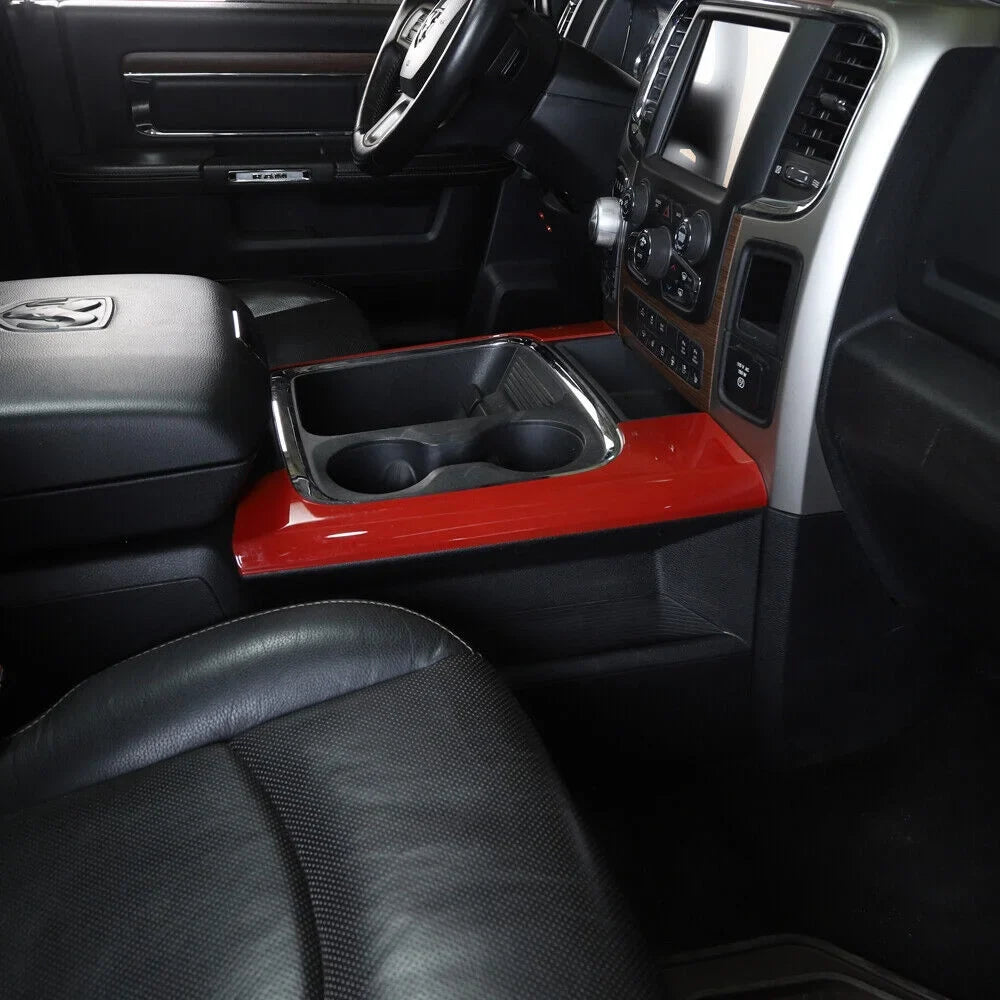 Front Decor Panel Cover Side Trim Red Holder Teledu Cup