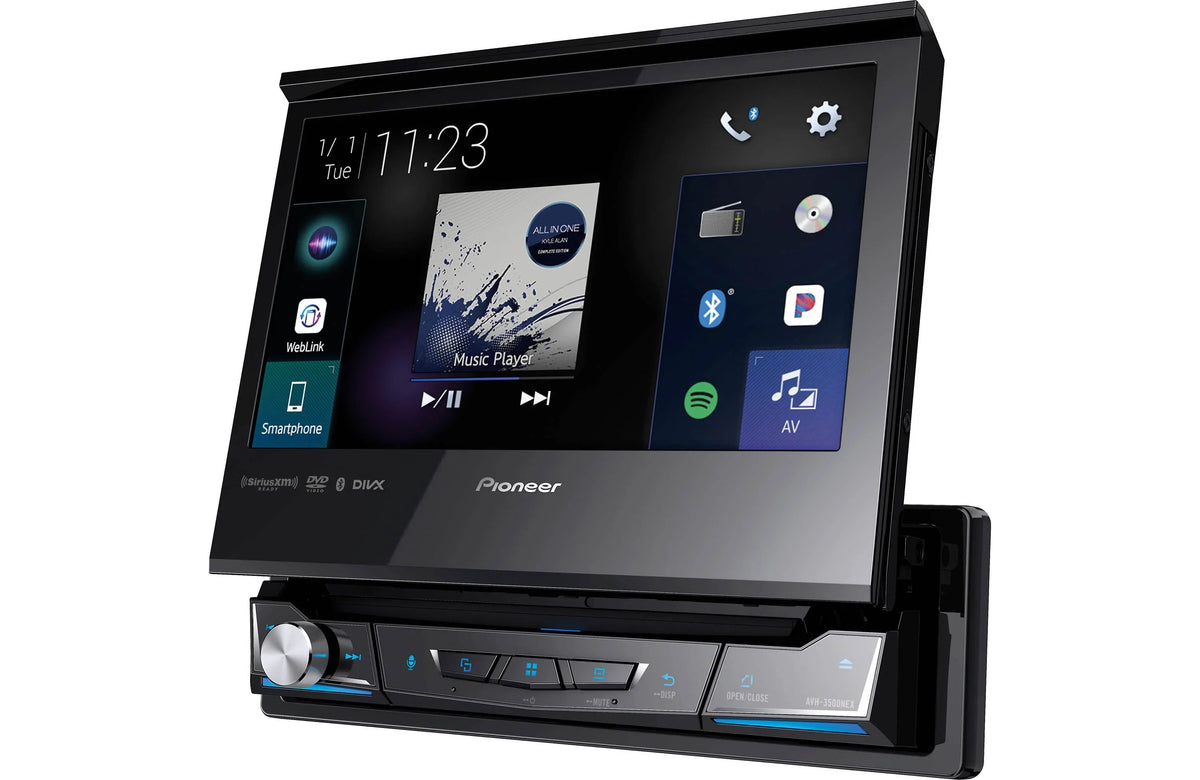 Camera Plate AVH-3500NEX Backup & License Receiver Pioneer DVD Bluetooth
