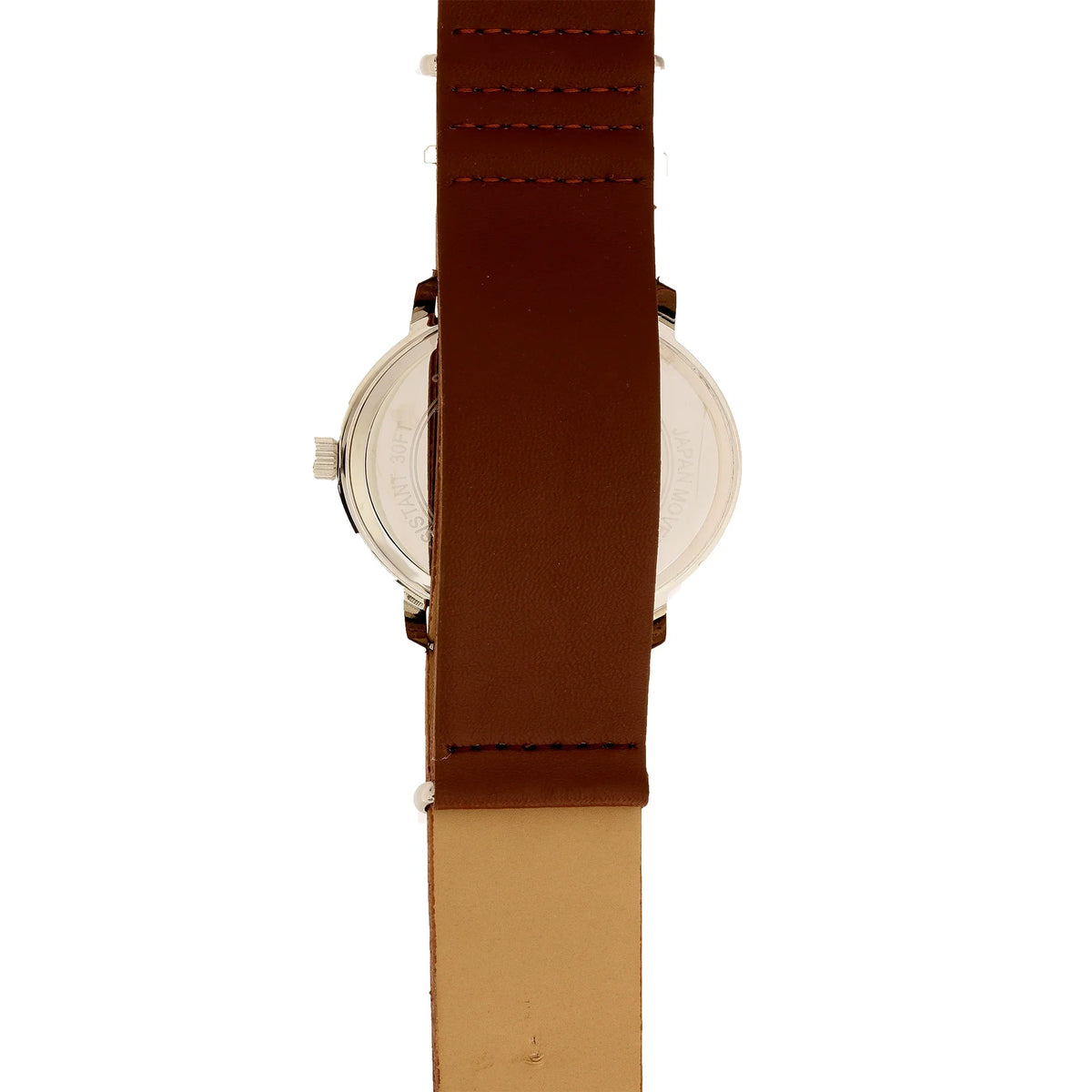 Strap Brown Dial, Wrangler design Watch Round Nato Blue 45mm