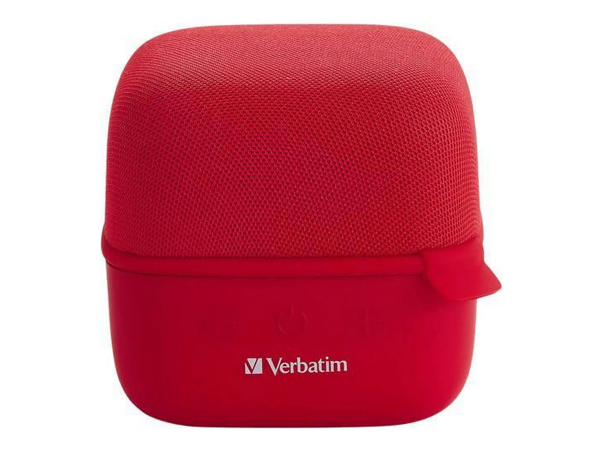 Red Verbatim Wireless Speaker System 70225 - Bluetooth