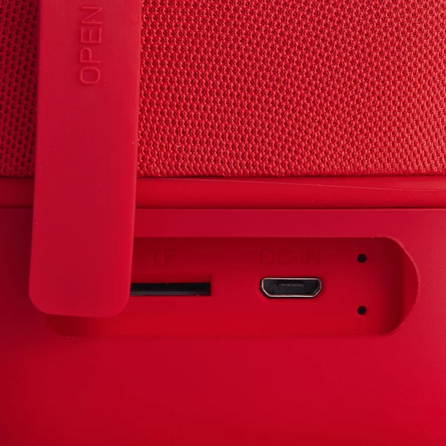 Red Verbatim Wireless Speaker System 70225 - Bluetooth