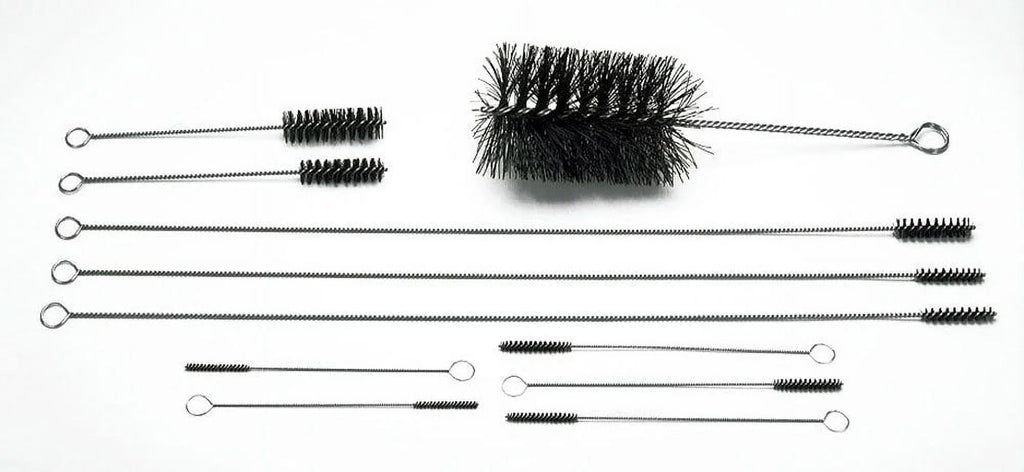 12 Nylon Kit Engine Moroso w/ Black Cleaning Wire All Purpose 61820 Brushes,