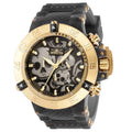 Dial Chronograph Quartz Men's Watch Subaqua Black Invicta 37327 Skull